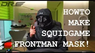 How to Make Squid Game Frontman Mask! [3D Printing w/ Dr. E]