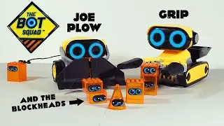 THE BOT SQUAD IS NOW COMPLETE! Joe Plow & Grip WowWee Robots