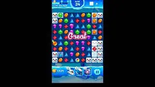 Jewel Pop Mania:Match 3 Puzzle Level 78 ( Jewel Ice Episode ) - Walkthrough ( No Booster )