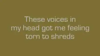 Def Leppard - Torn To Shreds [lyrics]