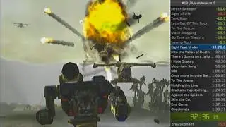 MA2 Speedrun Highlight - HUD / Unable to Complete Mission Glitch