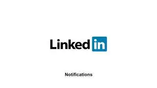 Notifications on LinkedIn