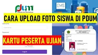 HOW TO UPLOAD STUDENT PHOTOS IN PDUM