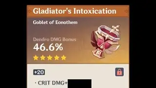 it's always the last roll in Genshin Impact - Artifact Luck