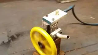 Homemade steam engine