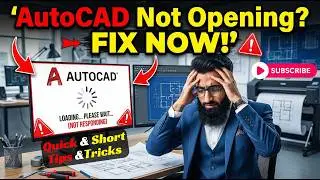 AutoCAD Not Opening? Easy Fix for Loading Issue (2026 Guide)