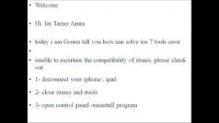 fix unable to ascertain the compatibility of itunes. please check out