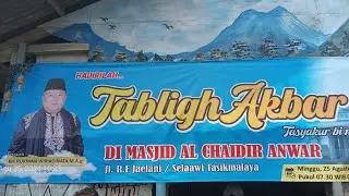 CERAMAH LUCU KH. RUKMAN WIRIADINATA DI PERESMIAN MESJID AL CHAIDIR TASIK #dakwah #ceramah #islam