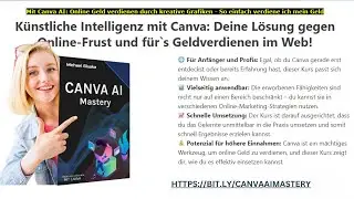 Canva AI Mastery Deutsche Rezension 2023: Der ultimative Kurs für Canva-Profis in Deutschland