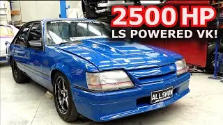 WILD 2500hp VK Commodore | 2022 Holden Drag Nationals Winner!