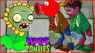 Зомби стали растениями, растения стали зомби - Plants Vs Zombies Растения против Зомби Наоборот 2