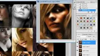 photoshop tutorial, dramatic look