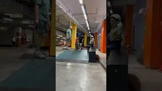 Максим первый Drop in на скейте🥳 за 4 дня с нуля🔥💪 #скейтшкола #краснаяполяна #скейтпарк