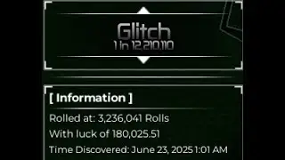 Popping 25 hp's and getting glitch on my alt (FINALLY!!!) | Sol's Rng