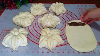 Еще один Вариант Булочки ! СУПЕР Красивые булочки ! Выпечка к Чаю Сдобные Булочки к Чаю
