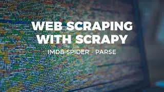 WEB SCRAPING WITH SCRAPY - IMDB SPIDER PARSE