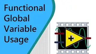 LabVIEW in English_Functional Global Variable usage 