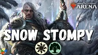 UNDEFEATED SNOW STOMPY DECK IN MTGA 2022 STANDARD RANKED!!