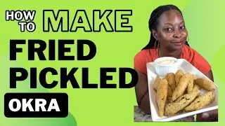 How to Make Fried Pickled Okra #deepfried #okrarecipes #frying