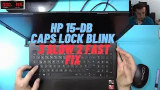 HP 15-DB Repair - Caps Lock blink error
