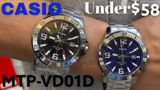 Casio MTP-VDO1D REVIEW AND AFFORDABLE WATCH