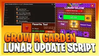 Grow A Garden Script *NO KEY* - New Update, Auto Complete Event, Auto Night, Auto Collect & More! 🌌