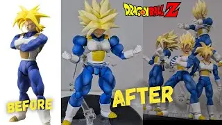 SUPER TRUNKS s.h. figuarts Custom DRAGON BALL Z - How you can make one