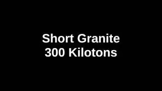 "Operation Grapple - Short Granite" British nuclear test series / イギリス核実験「グラップル作戦ショートグラナイト」