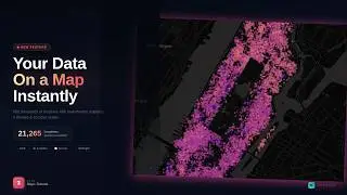 Visualize 21,000+ Locations on a Map — Free BI Tool | OptraBI Maps Tutorial