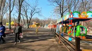 Парк Гагарина начал просыпаться после зимней спячки