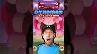 THE VERY FIRST DYNAMAX EVER IN POKEMON GO! #shorts #dynamax #pokemongo #gigantamax #gaming