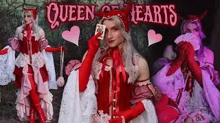 I made a "Queen of Hearts" inspired costume ❤️💕