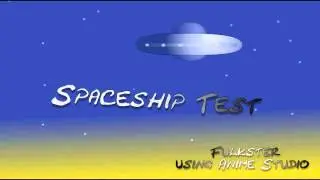 Flying Saucer In Anime Studio