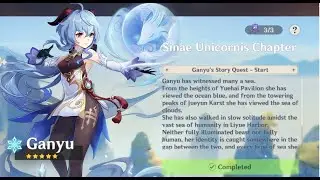 Genshin Impact - Let's Play Ganyu's Side Story: Sinae Unicornis Chapter