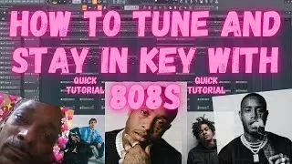 [quick tutorial] ALWAYS stay in key with your 808s | flstudio | 2023