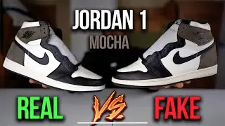 Air Jordan 1 Mocha Real Vs Fake| MUST WATCH