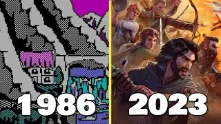 Evolution of The Lord of the Rings Games (1986-2023)