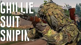 Ghillie suit counter-sniping real players...