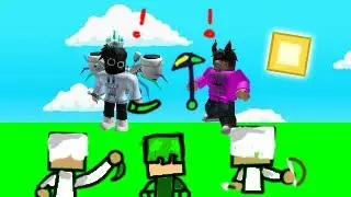Playing Roblox Bedwars with@ryxles