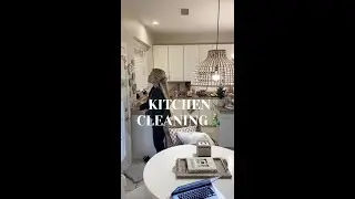 Kitchen cleaning routine & Christmas decorating🎄❤️ 