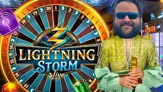 WE WON BIG ON THE LIGHTNING STORM LIVE WHEEL!