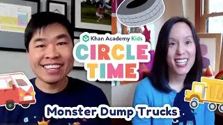 Monster Dump Trucks | Look Inside A Camper Van With Dan's Vans! | Circle Time with Khan Academy Kids