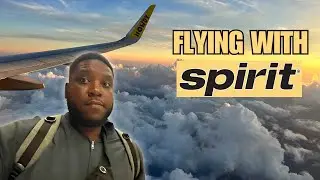 Flying Spirit Airlines for the FIRST time | Travel Vlog June 2024