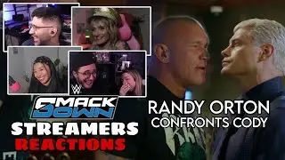 Randy Orton confronts Cody Rhodes backstage | Streamers React 