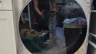 random pointless laundry video | with a hint of audhd stimming in 4K 😅🤣