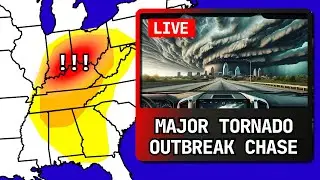 LIVE MAJOR TORNADO OUTBREAK Alabama to Ohio!