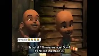 naldo ribut sama orang versi upin ipin