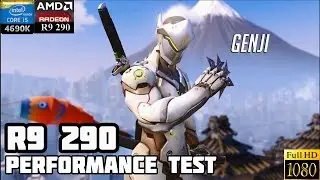 Overwatch (Open beta) - R9 290 Epic(MAX) Setting 1080P - Performance Test