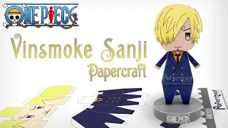 One Piece: Vinsmoke Sanji Paperized