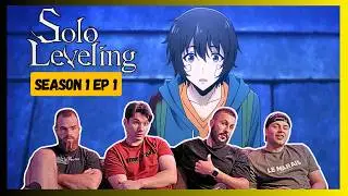 WE WEREN’T READY! | Solo Leveling Episode 1 Reaction